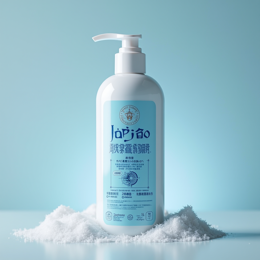 JPpibo Cleaner - 塩系トイレクリーナー 日本のエコフレンドリーな塩ベースのトイレ洗浄剤ブランドロゴ、古代エジプトの保存美学とサイバーパンクの活気を融合したデザイン